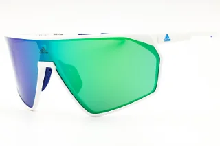 21Q White / Green Mirror
