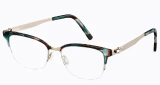 63B Light Gold W/ Emerald