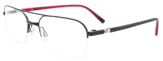 090 Satin Black & Red