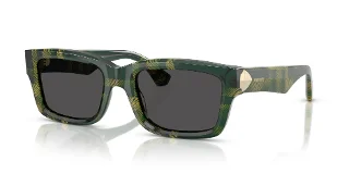 412587 Check Green