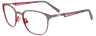 020 Matte Steel & Red
