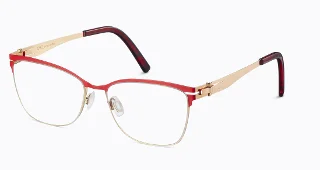 60/200 14Kt Gold Plated/Crimson