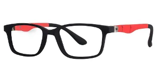black/red