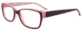 080 Dark Plum & Light Pearl Pink