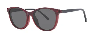 Burgundy/Black