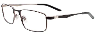 090 Satin Black & Shiny Silver/Sat Blk & Sh Silver