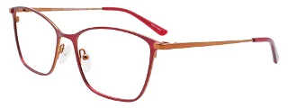 035 Satin Red & Bronze