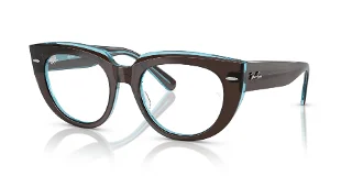 8366 Brown On Transparent Blue
