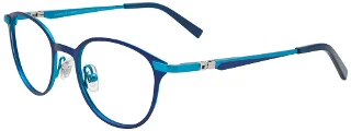 050 Matte Blue & Matte Turquoise