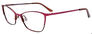 030 Satin Dark Pink & Dark Brown