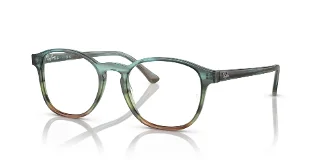 8252 Striped Blue Gradient Green