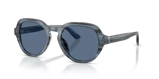 348280 Transparent Blue On Striped Blue
