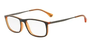 5530 Matte Black/ Orange Transparent