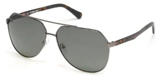 09R Matte Gunmetal /Green Polarized