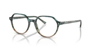 8252 Striped Blu Gradient Green