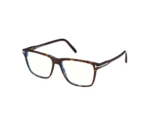052 Shiny Dark Havana, "T" Logo/Blue Block Lenses