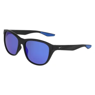 011 Matte Black / Blue Mirror