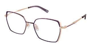 M107-K-741 Eggplant Rose Gold