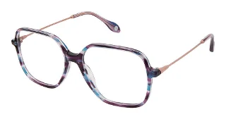 S407-F-3717 Eggplant Turquoise