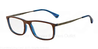 5472 Matte Brown/Blue Transparent