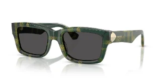 412587 Check Green