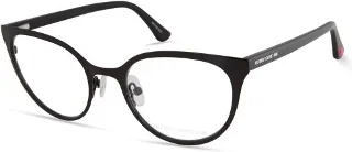 001 Black W/Heart Temple In Black