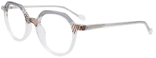 070 Transparent Grey & Crystal