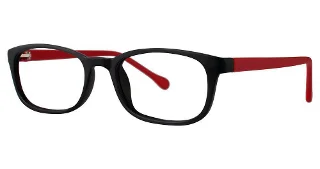 Matte Black/Red