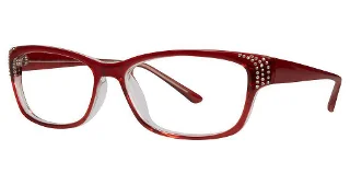 burgundy/crystal
