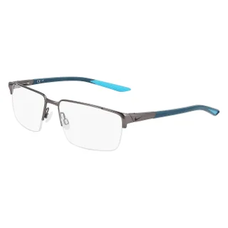 074 Satin Gunmetal/Matte Blue