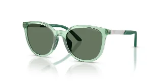 628182 Shiny Transparent Green