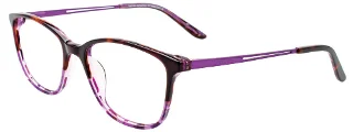 080 Purple Marbled & Demi Amber