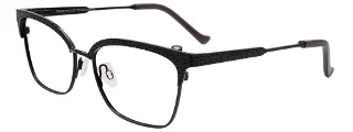 090 Black With Crystals