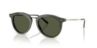 646852 Shiny Stripped Green
