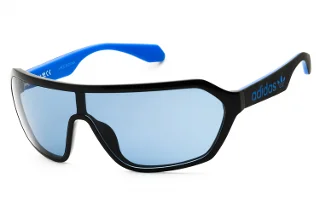 01X Shiny Black  / Blue Mirror