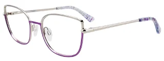 080 Shiny Purple & Silver