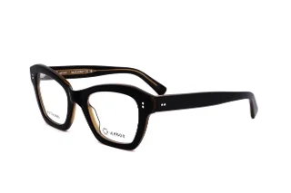 1 TOP BLACK-BACK TRANSP AMBER