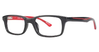 black/red