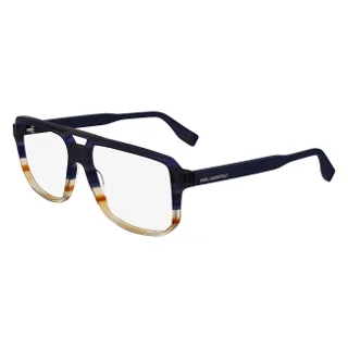 424 Blue/Striped Brown