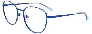 050 Satin Blue & Light Blue