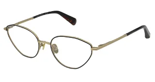 492-Als-3011 Agatha Gold & Black Rim