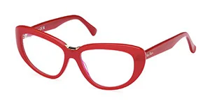 066 Shiny Opal Red/Blue Block Lenses