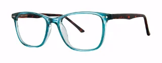 teal crystal/tortoise