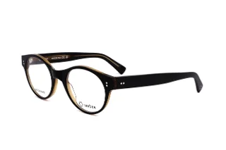 1 TOP BLACK-BACK TRANSP AMBER