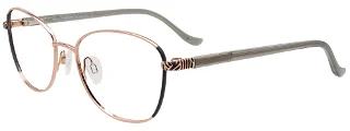 090 Rose Gold & Black