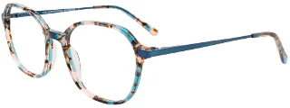 060 Teal & Pink Tortoise / Teal