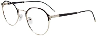 090 Black & Silver