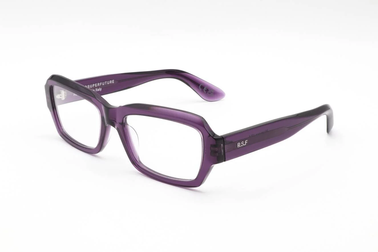 RetroSuperFuture Eyeglasses NUMERO 134 MELANZANA