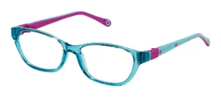 3-Ni-142 Aqua Fuchsia W/Violet Strap