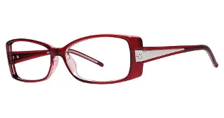 burgundy/crystal